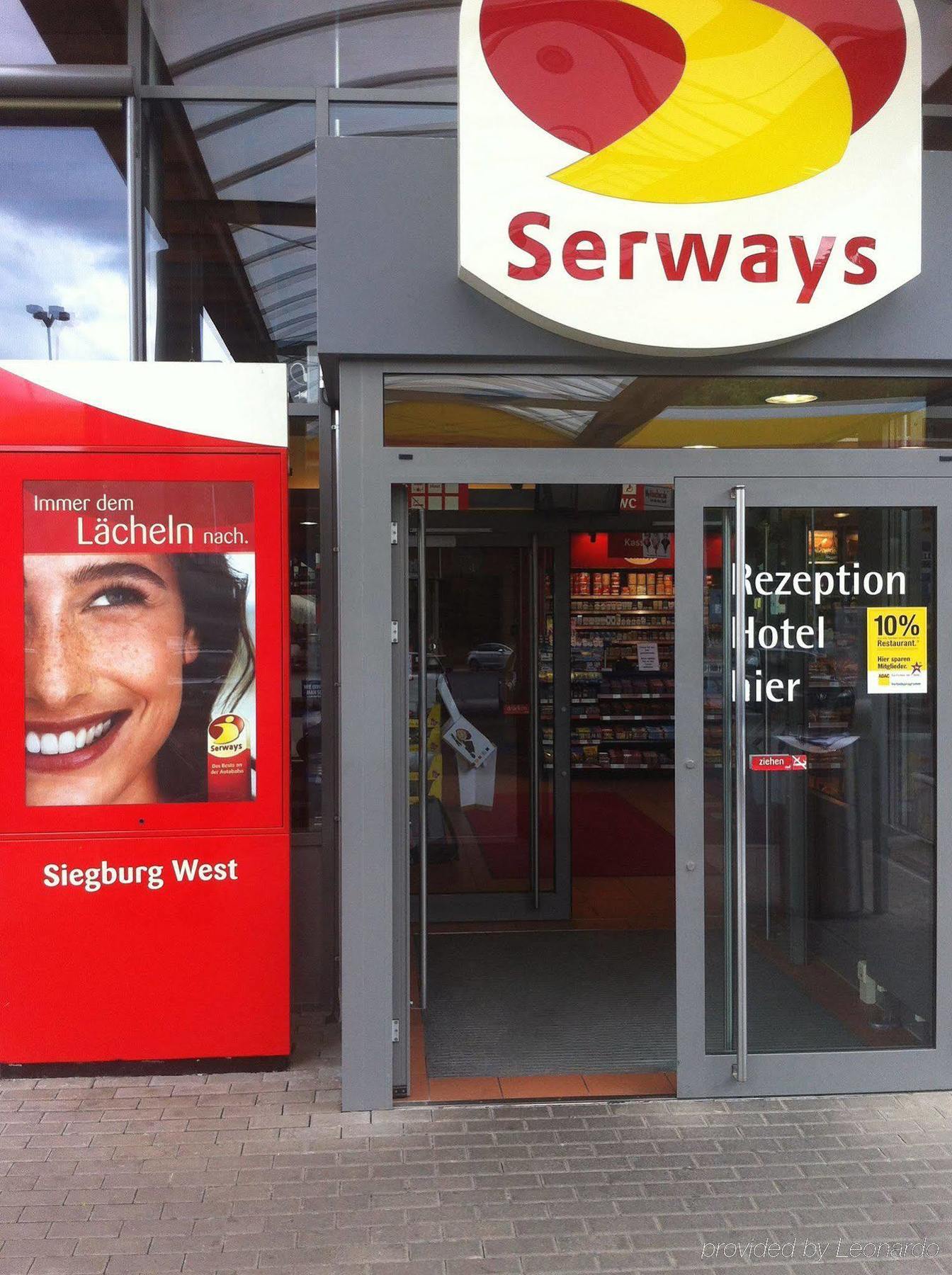 Serways Hotel Siegburg West Exterior foto